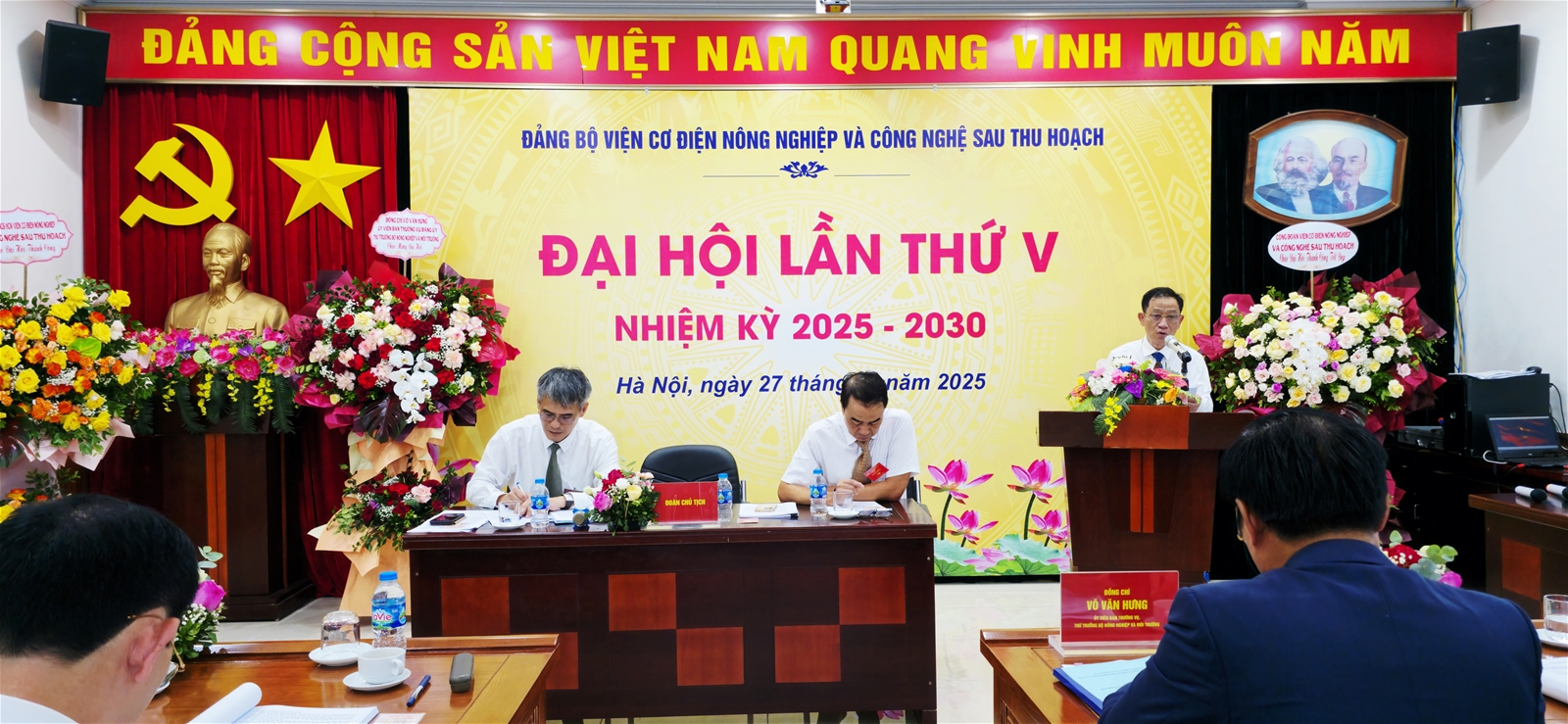 Đại hội Đại biểu Đảng bộ Viện Cơ điện nông nghiệp và Công nghệ sau thu hoạch lần thứ V