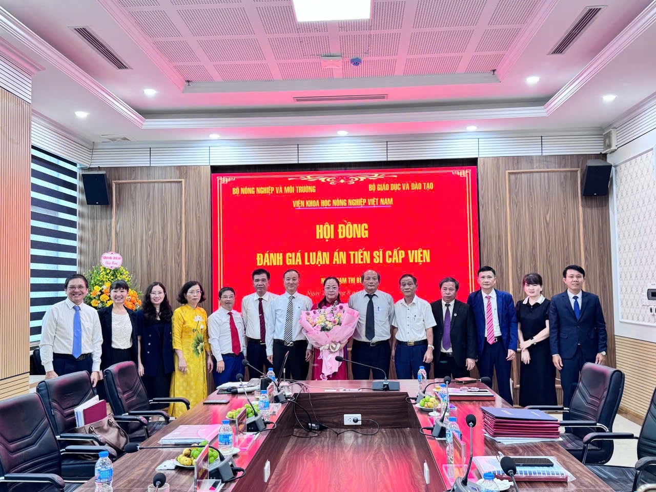 Lễ bảo vệ luận án Tiến sĩ cấp Viện cho Nghiên cứu sinh Phạm Thị Bình, chuyên ngành Công nghệ sau thu hoạch